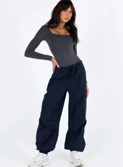 Princess Polly Corthay Bodysuit Grey Best Sale