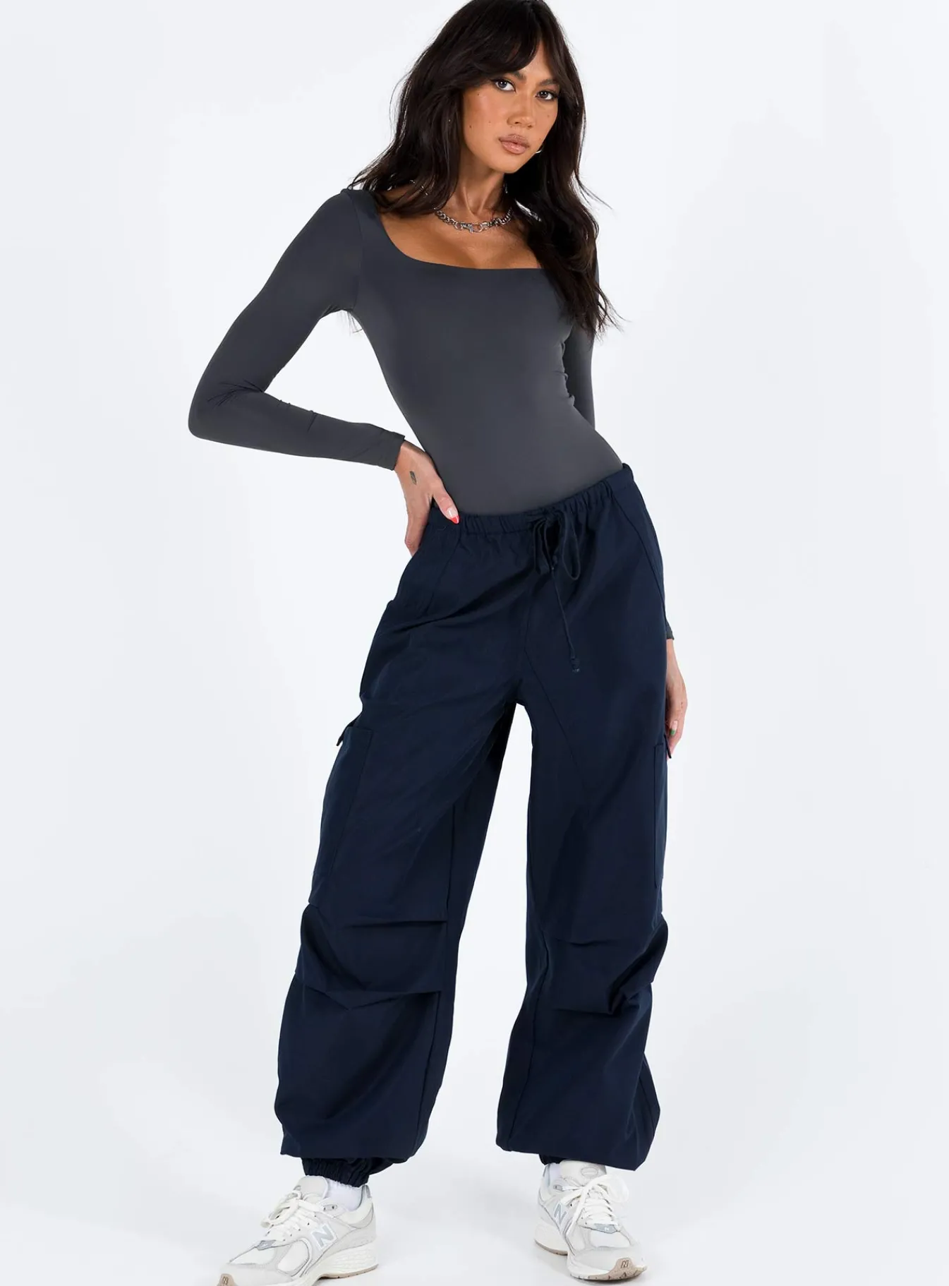 Princess Polly Corthay Bodysuit Grey Best Sale
