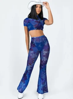 Princess Polly Cosmic Dancer Set  Blue Sale