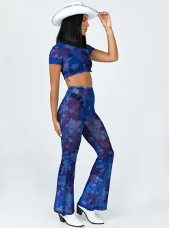 Princess Polly Cosmic Dancer Set  Blue Sale