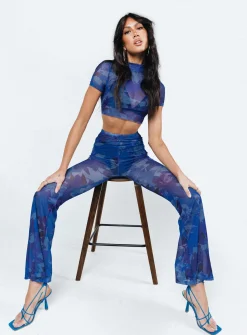 Princess Polly Cosmic Dancer Set  Blue Sale