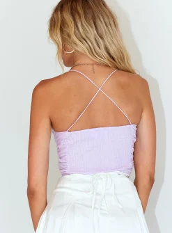 Princess Polly Cosmo Top Lilac Best