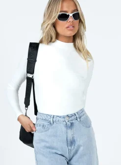 Princess Polly Cosmos Backless Bodysuit  Ivory Discount