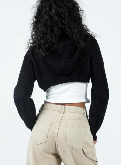 Princess Polly Cotter Bolero Black Discount