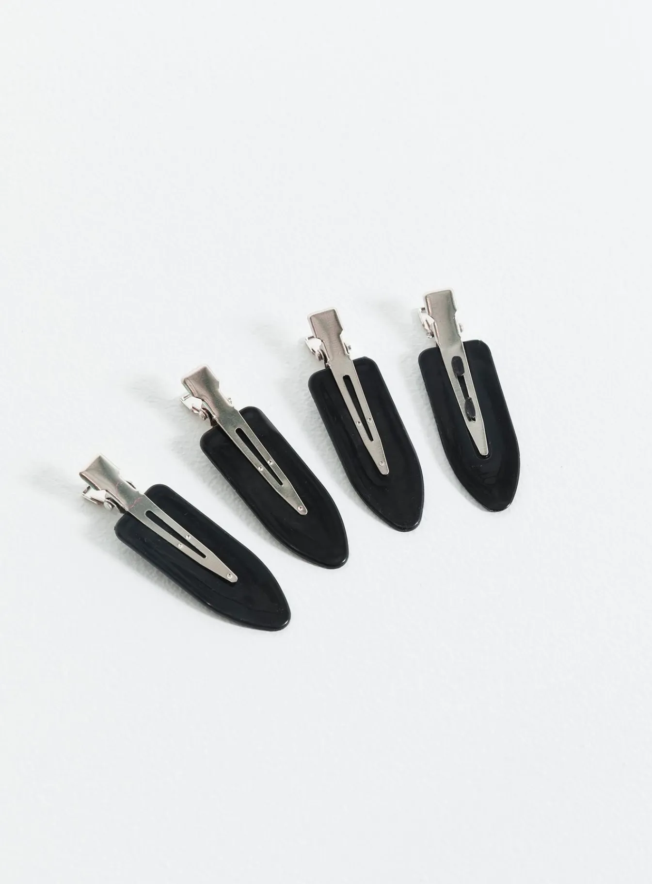 Princess Polly Cotton Candy Hair Clips Black Best Sale