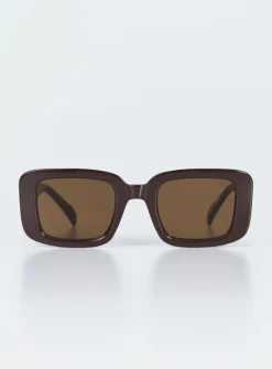 Princess Polly Dakin Sunglasses  Brown Online