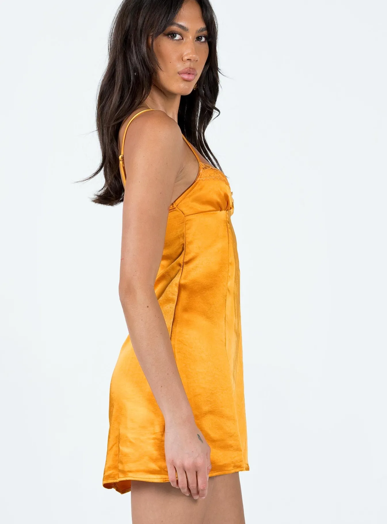 Princess Polly Dale Mini Dress Orange Online