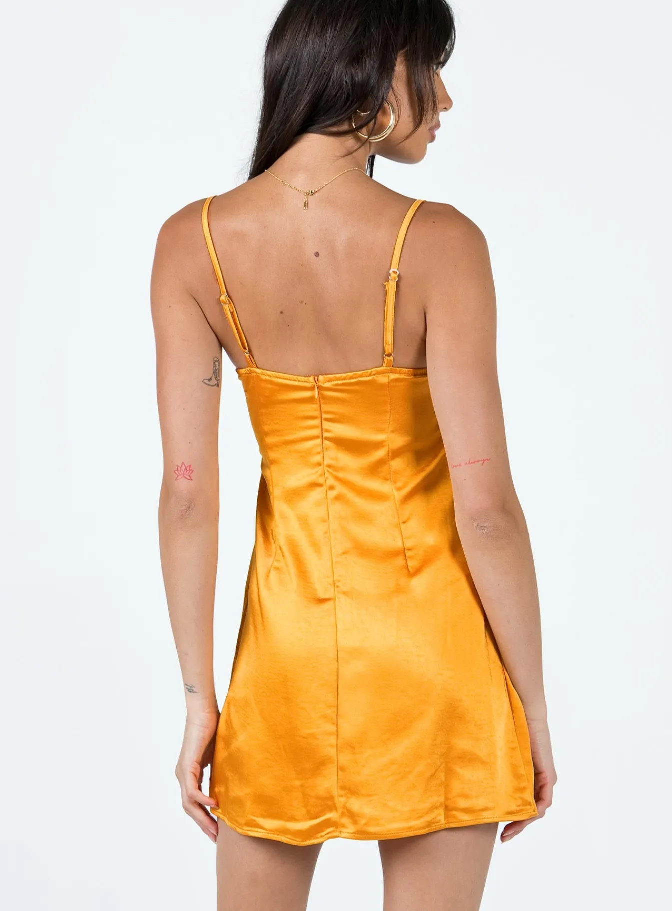 Princess Polly Dale Mini Dress Orange Online