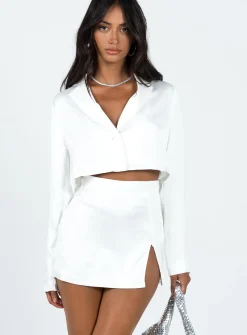 Princess Polly Daley Set  White Hot