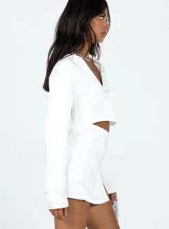 Princess Polly Daley Set  White Hot