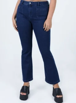 Princess Polly Dalta Mid Rise Flarejeans   Denim Store