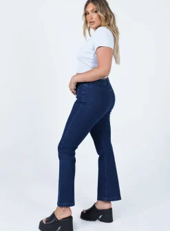 Princess Polly Dalta Mid Rise Flarejeans Denim Store