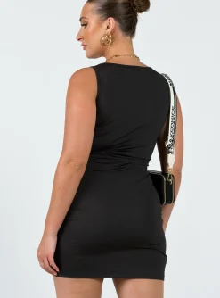 Princess Polly Dalton Mini Dress Black Online
