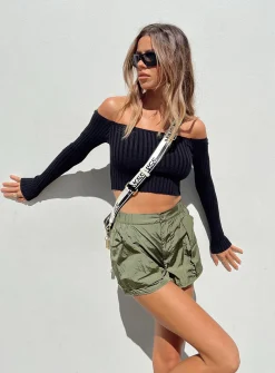 Princess Polly Damian Cargo Shorts  Khaki Fashion