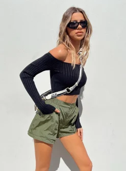 Princess Polly Damian Cargo Shorts  Khaki Fashion