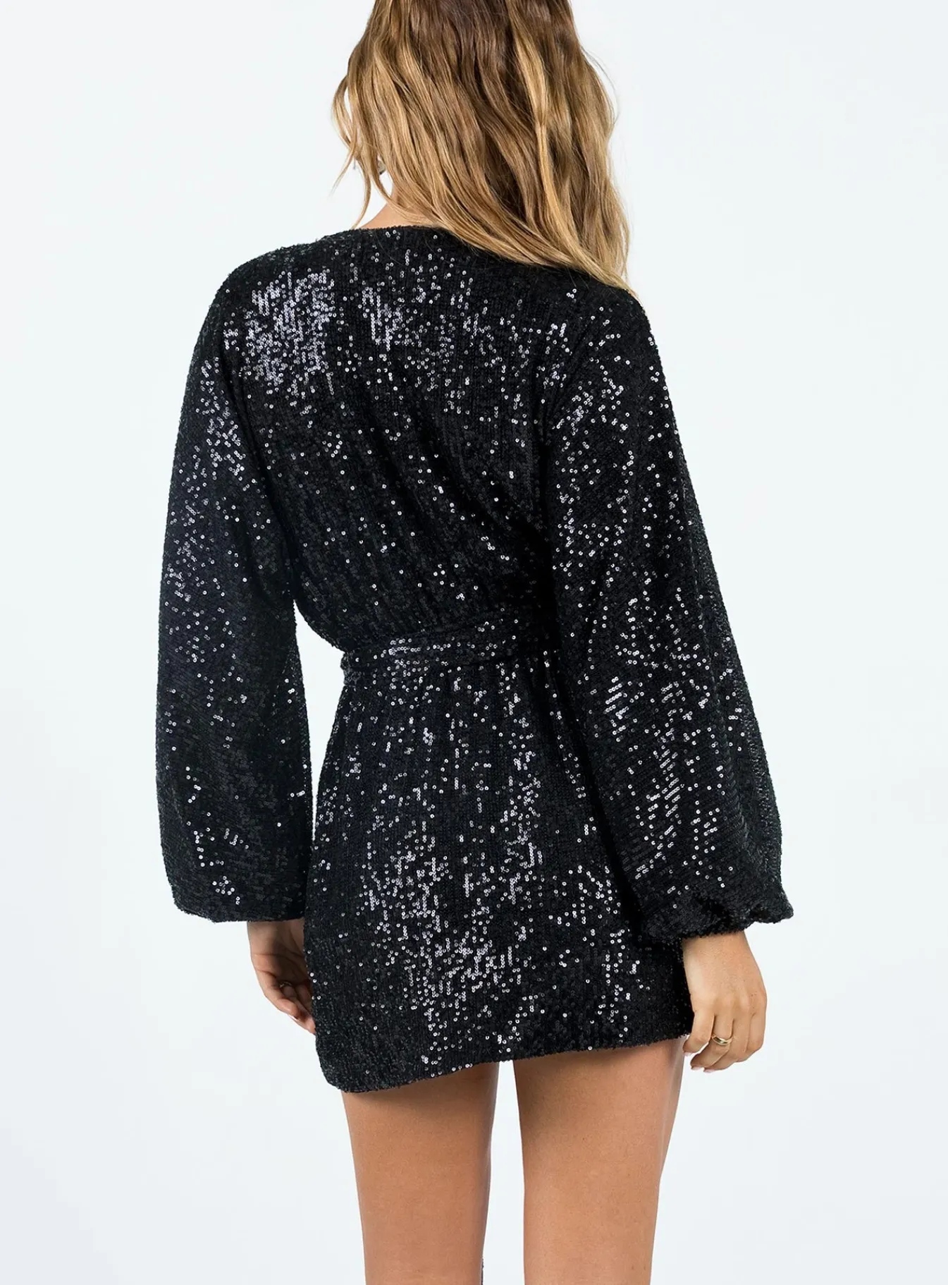 Princess Polly Dancing Queen Mini Dress Black Online