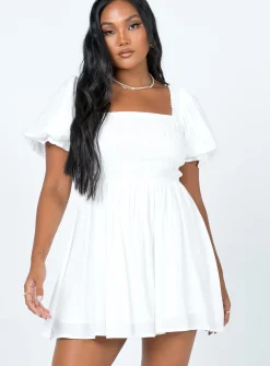 Princess Polly Dani Mini Dress White Cheap