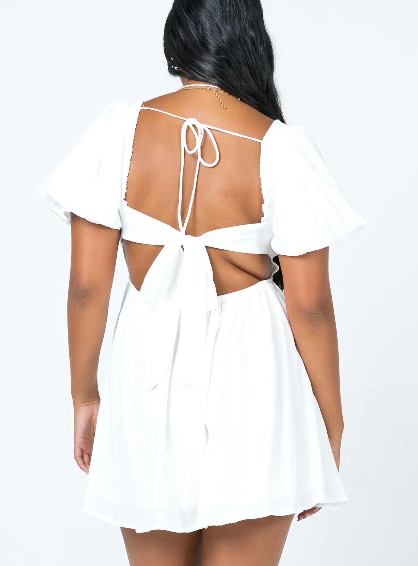 Princess Polly Dani Mini Dress White Cheap