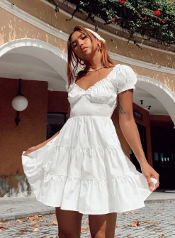 Princess Polly Daniela Mini Dress White Discount
