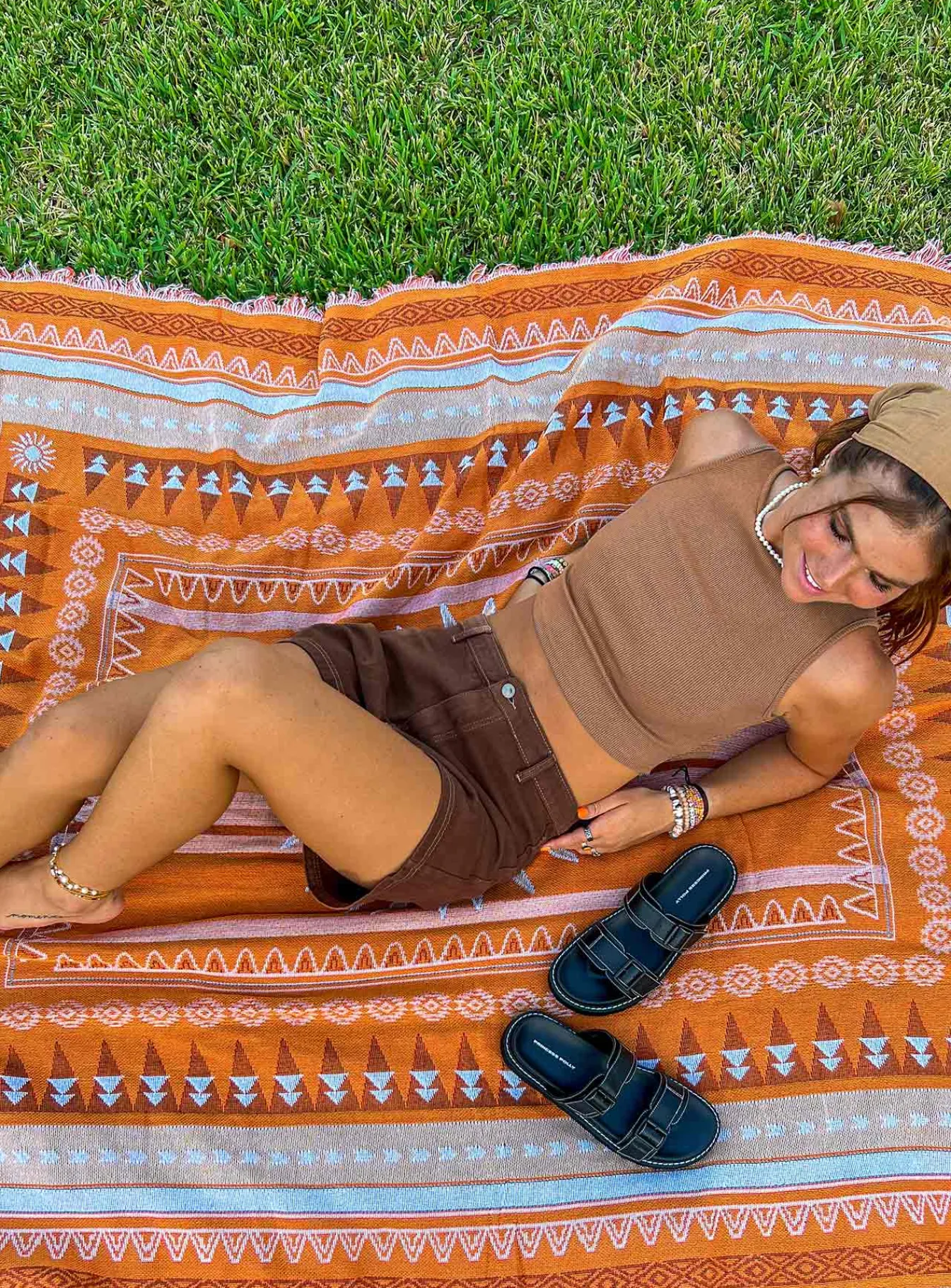 Princess Polly Darby A Line Short Brown Fashion