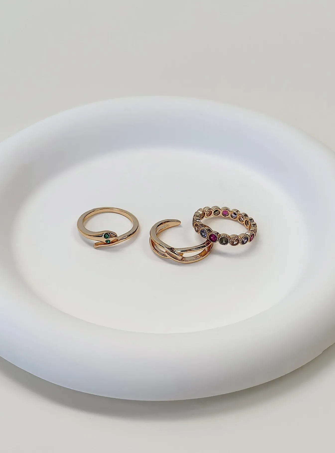 Princess Polly Dawney Ring Pack Gold Hot