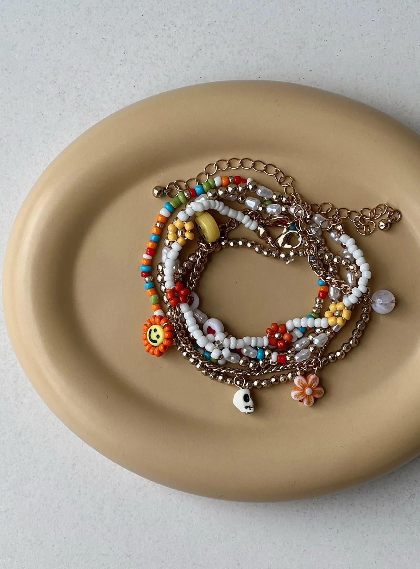 Princess Polly Day Dreamer Bracelet Set Multi Clearance