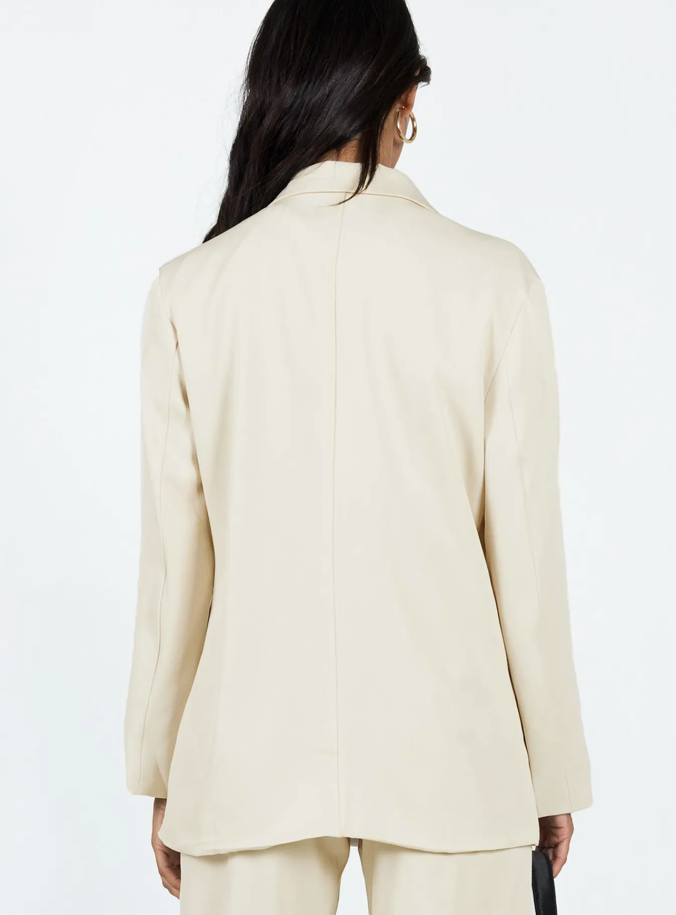 Princess Polly Deagon Blazer Cream Store
