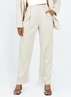 Princess Polly Deagon Pants Cream Sale