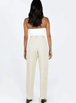 Princess Polly Deagon Pants Cream Sale