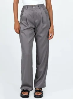 Princess Polly Deagon Pants  Grey Cheap