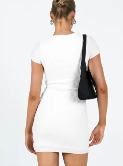 Princess Polly Dealio Mini Dress White New