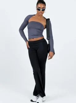Princess Polly Deandra Top Navy Outlet