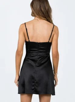 Princess Polly Della Mini Dress Black Discount