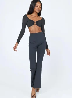 Princess Polly Dellan Pants  Black Best