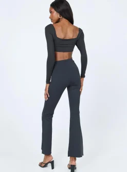 Princess Polly Dellan Pants  Black Best