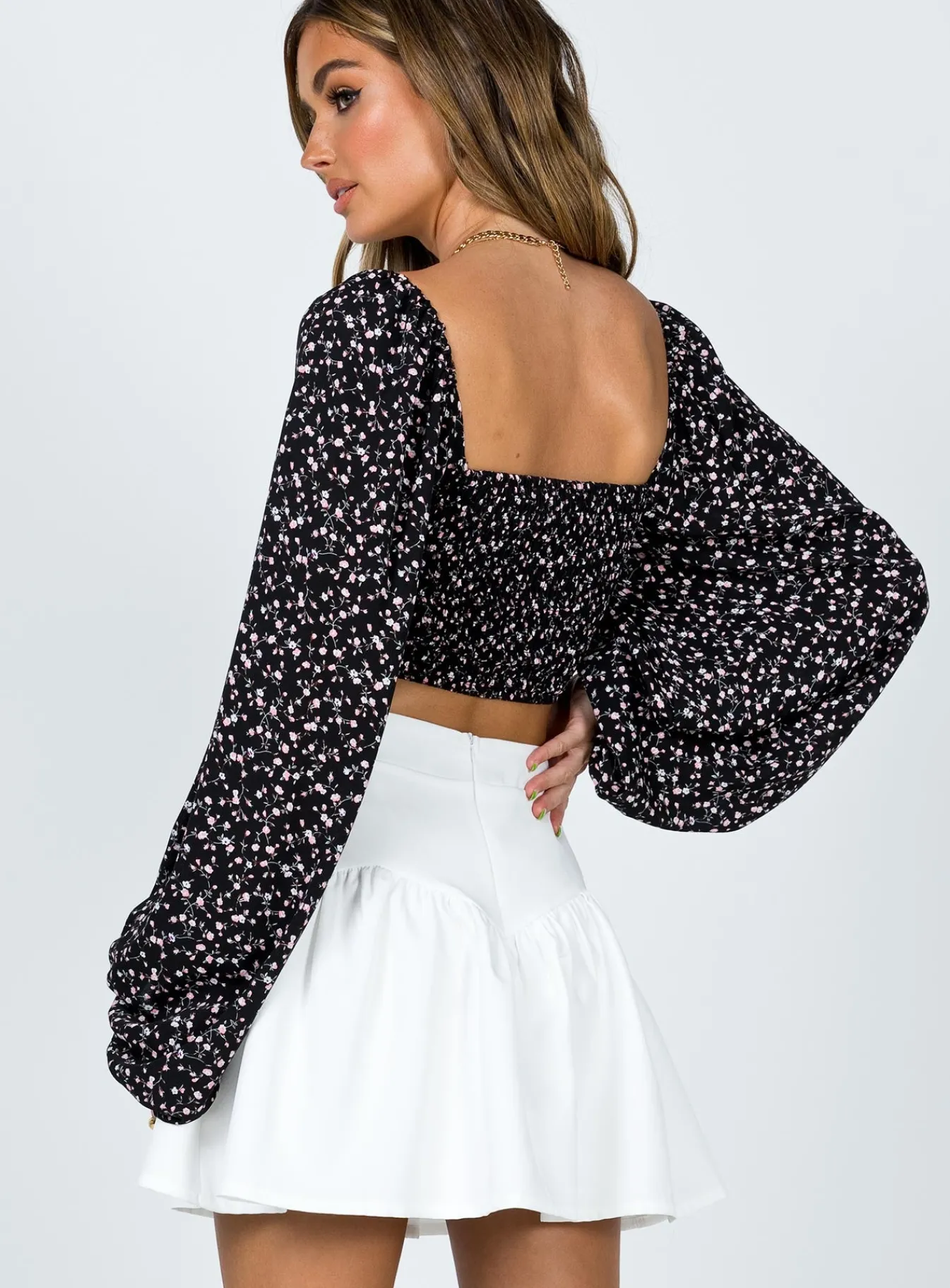 Princess Polly Delphie Mini Skirt White Flash Sale