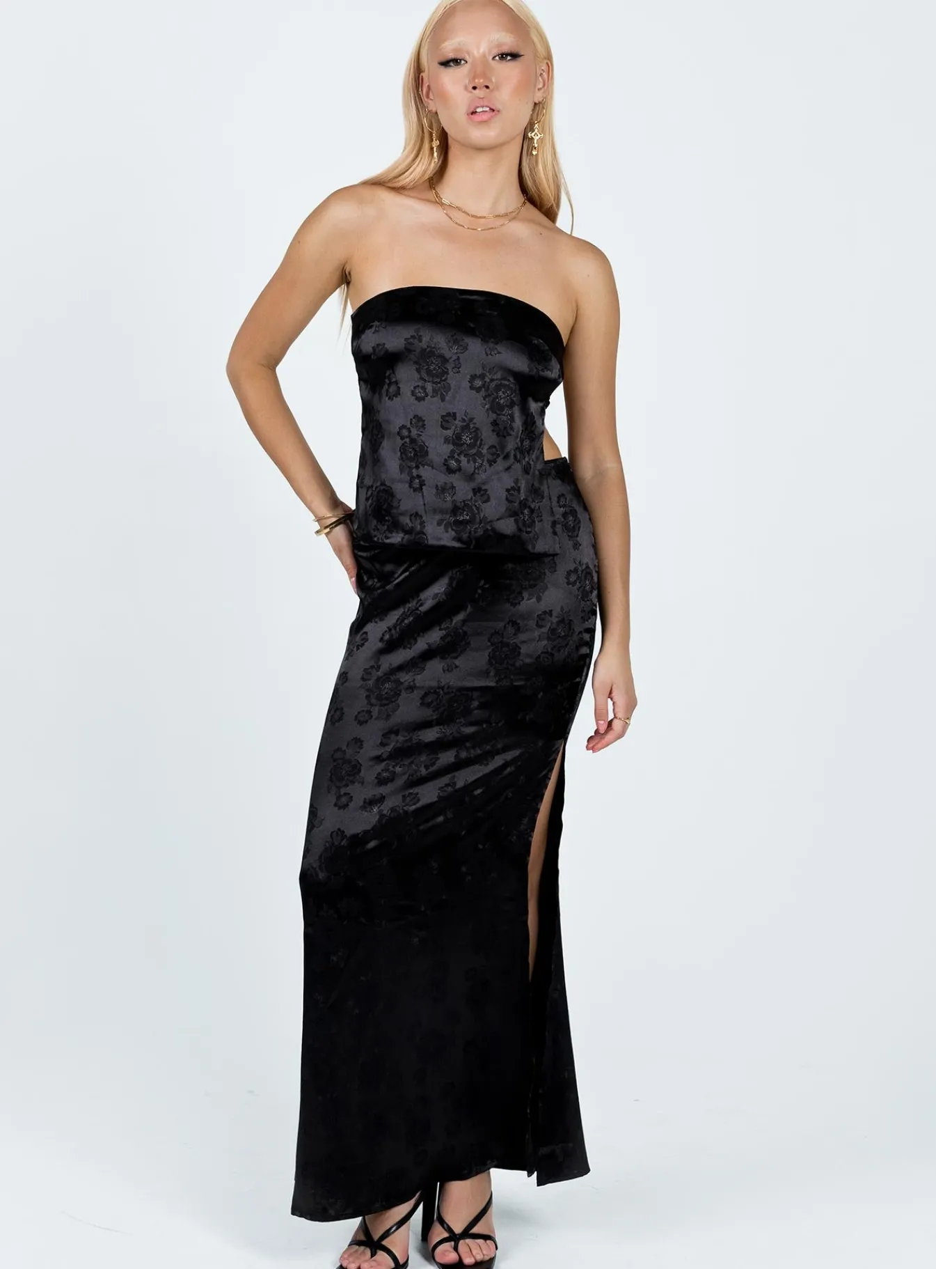 Princess Polly Delrio Set Black Cheap