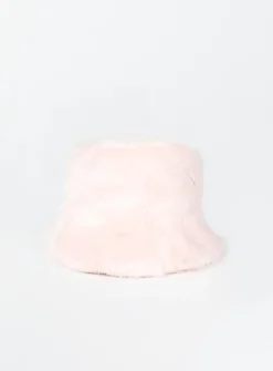 Princess Polly Delvey Fluffy Hat  Pink Cheap
