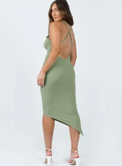 Princess Polly Deme Maxi Dress Sage Fashion