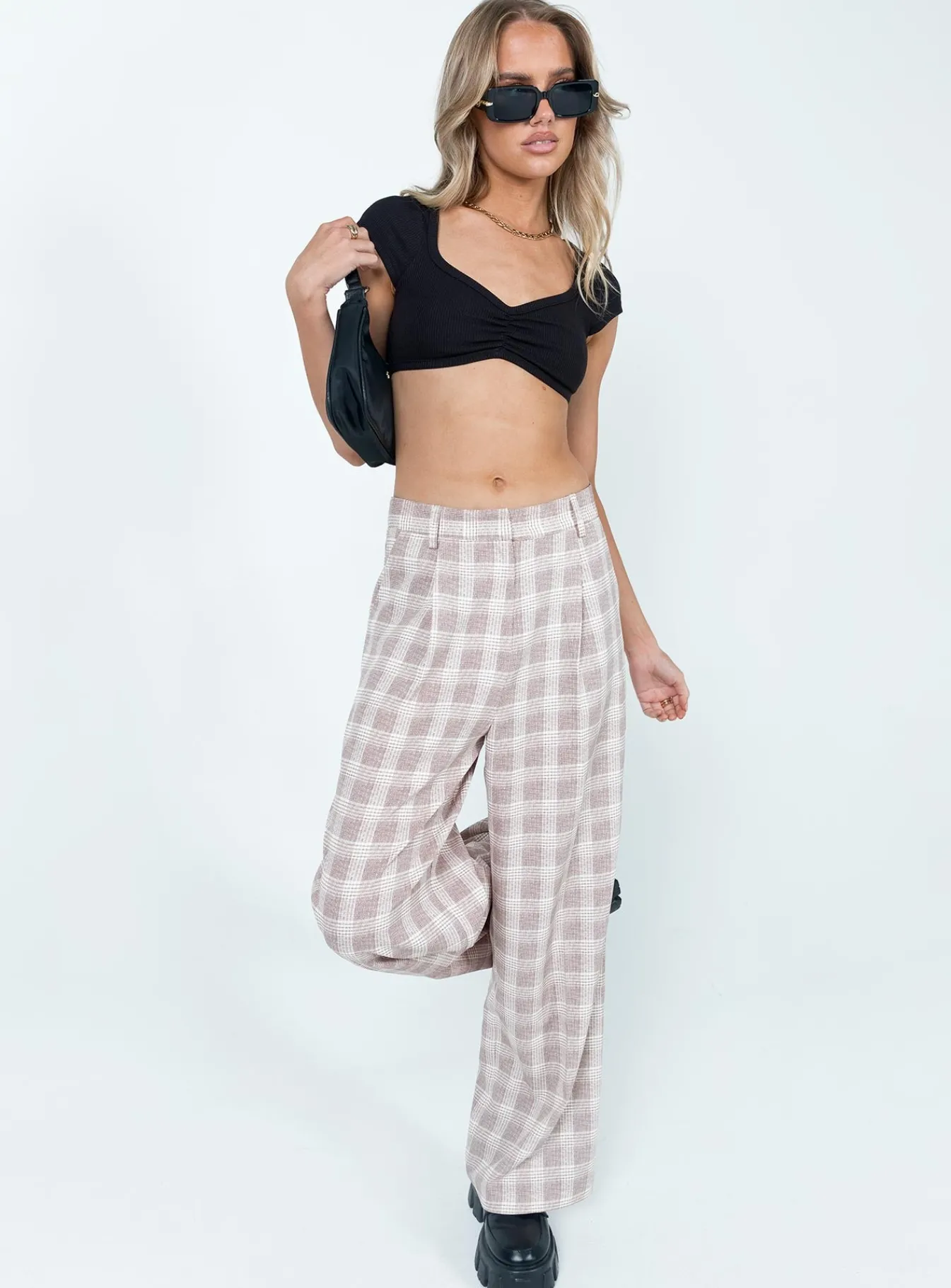 Princess Polly Desmond Top Black Fashion