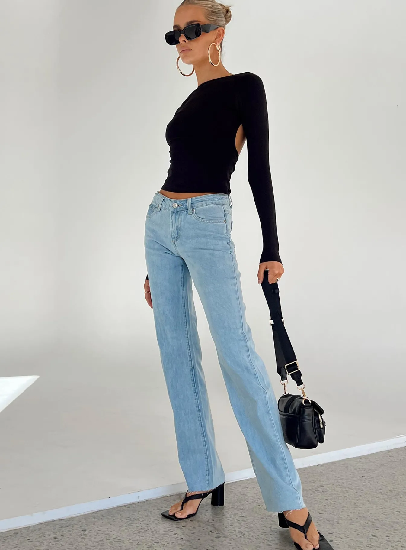 Princess Polly Dexter Low Waist Jean Denim Outlet