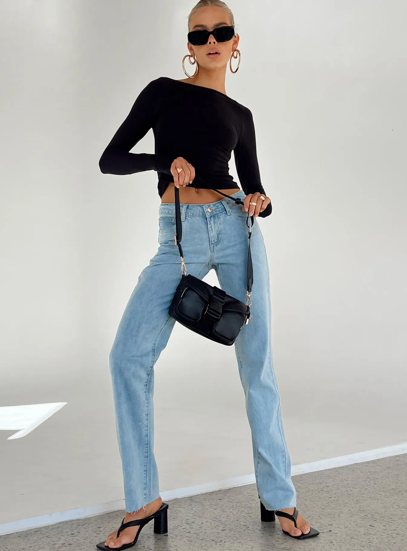 Princess Polly Dexter Low Waist Jean Denim Outlet