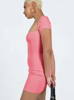 Princess Polly Dianne Mini Dress  Pink Discount