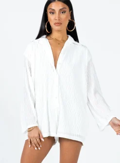 Princess Polly Dimitry Romper  White Best Sale
