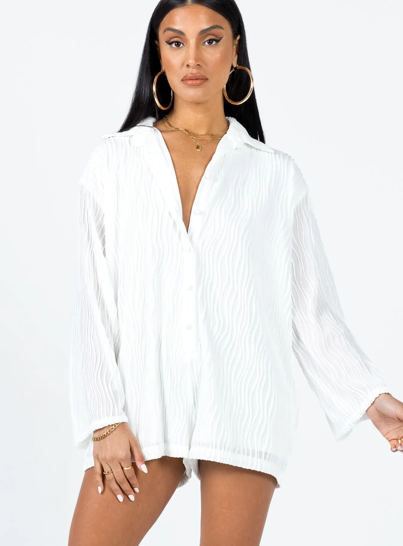 Princess Polly Dimitry Romper White Best Sale