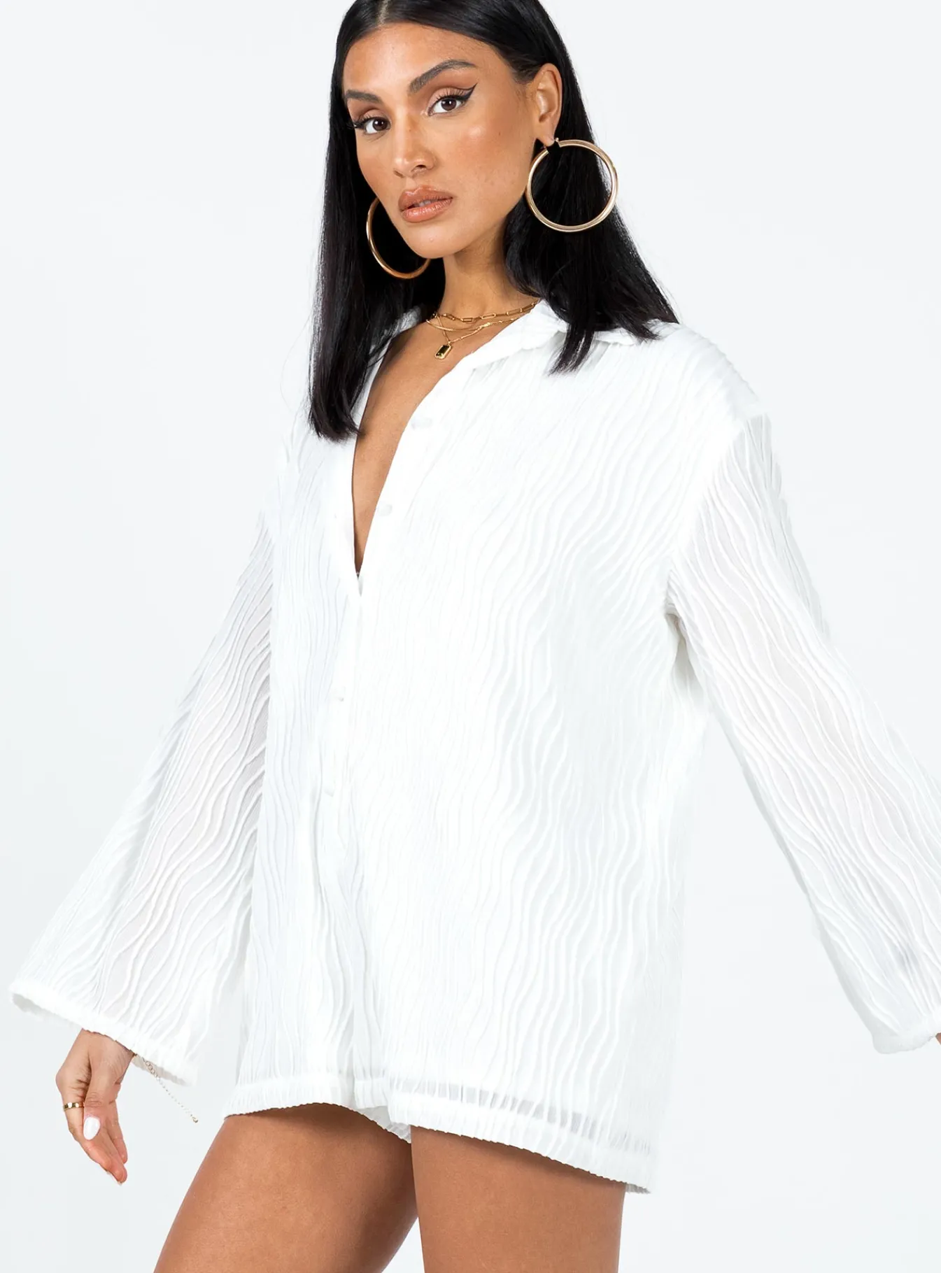 Princess Polly Dimitry Romper White Best Sale