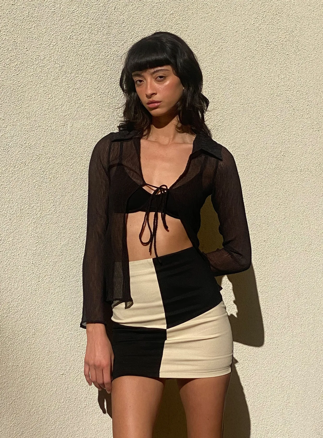 Princess Polly Dionte Long Sleeve Top Black Shop