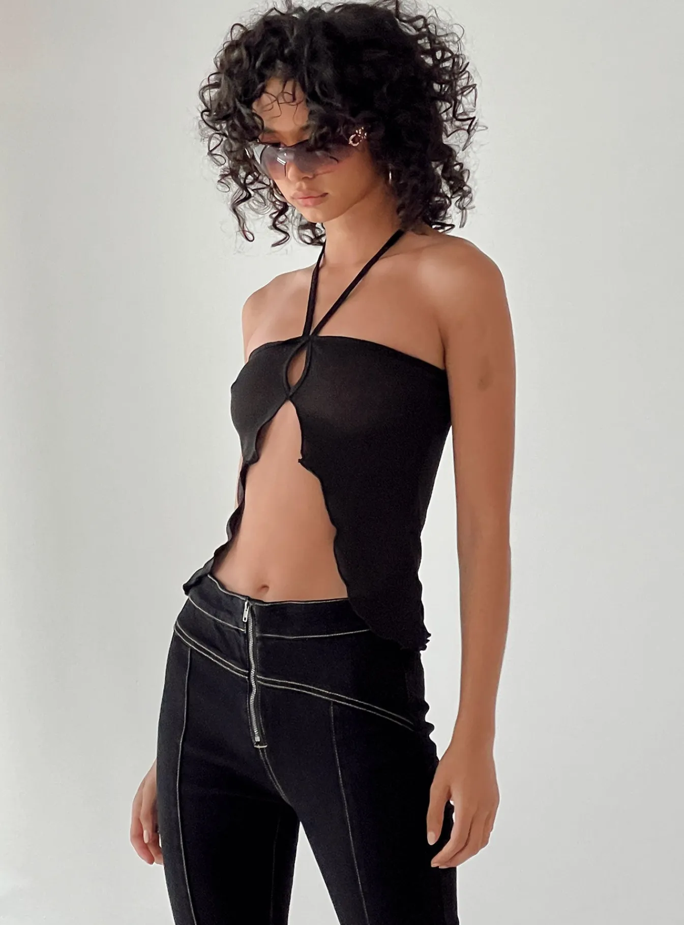 Princess Polly Dolan Top Black Best