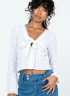 Princess Polly Dominico Shirt  Ivory Store