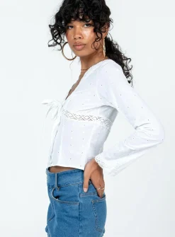 Princess Polly Dominico Shirt Ivory Store